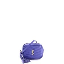 Saint Laurent — Saint Laurent Lou Camera Bag Chevron Baby — Handbag — resale