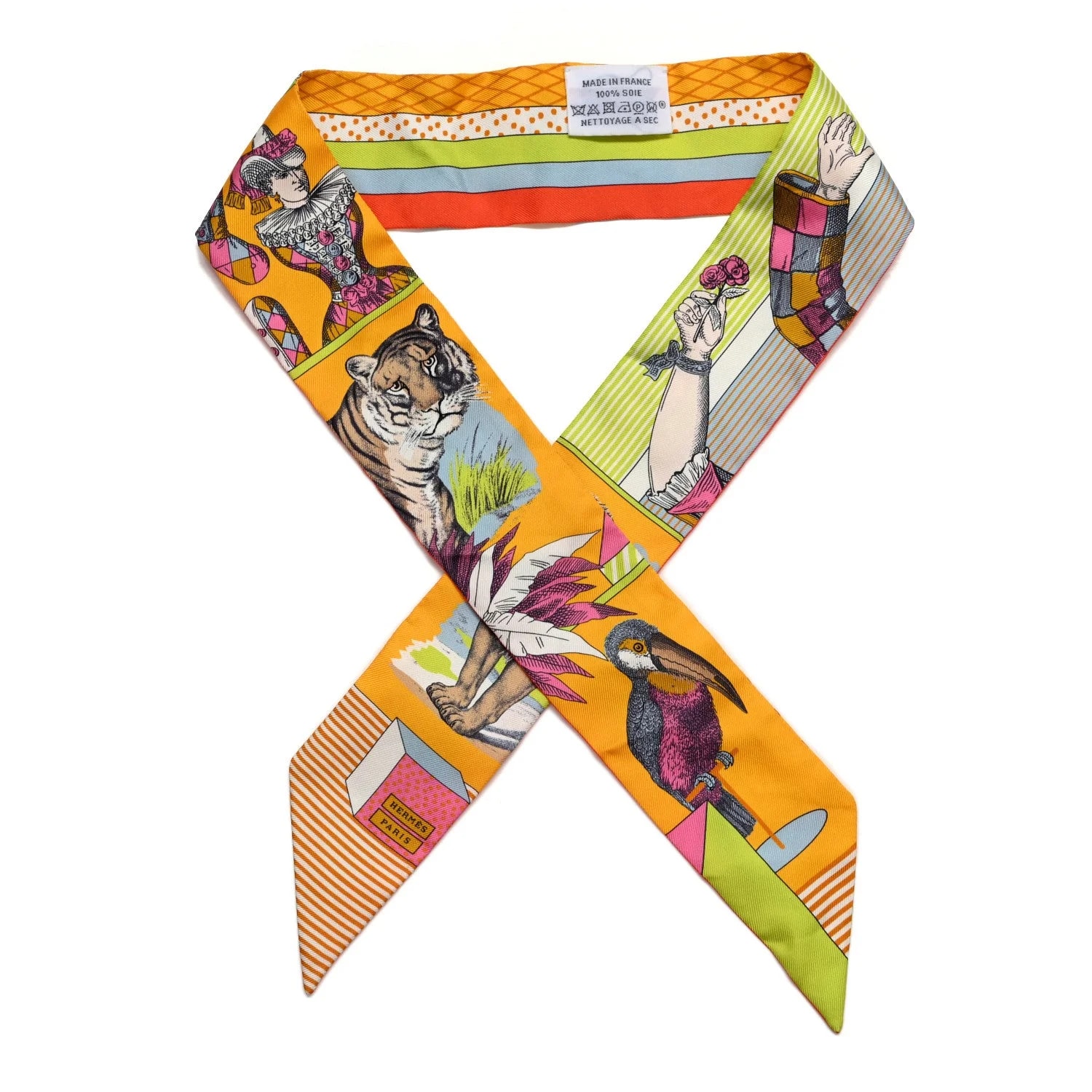 Hermès — Twilly Grand Theatre Nouveau Soleil Fluo — Accessory — resale
