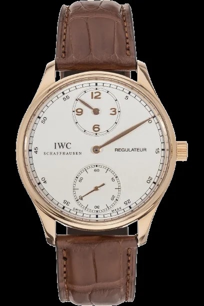 Worldofluxuryus — IWC Portuguese Regulateur 18k Rose Gold ’s — Watch — resale