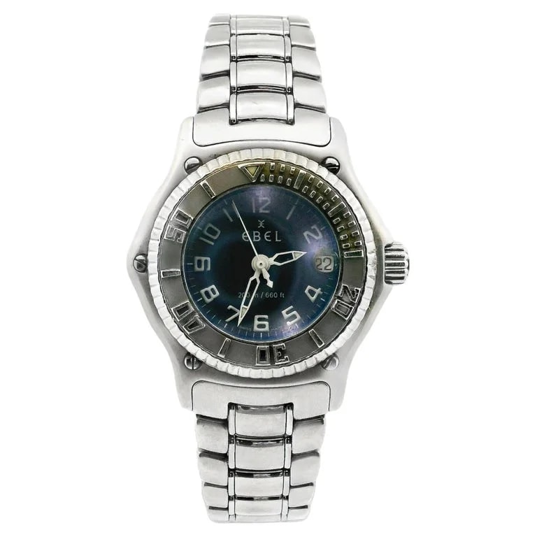 Ebel — Ebel Discovery Blue Dial Quartz Stainless Steel Swiss Made — Watch — resale