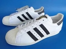 Adidas — 2009 Adidas Superstar 80s Black1 Chalk2 913165 Without Box Us9.5 — Sneaker — resale