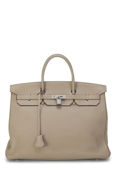 Hermès — Asphalt Birkin 40 — Handbag — resale