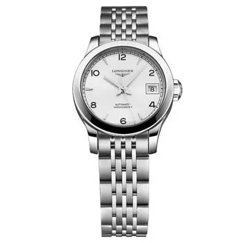 Longines — Record Automatic Silver Dial L23204766 — Watch — resale