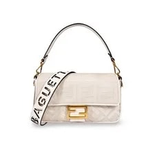 Fendi — Fendi Embroidered Medium Baguette — Handbag — resale