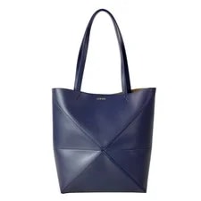 Loewe — Loewe Puzzle Fold Medium A657G50X01 Abyss (Dark ) Shiny — Handbag — resale