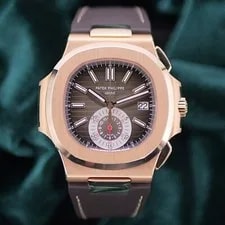 Patek Philippe — NEW Unworn Patek Philippe Nautilus Brown Gradient Dial Rose Gold 5980R-001 — Watch — resale