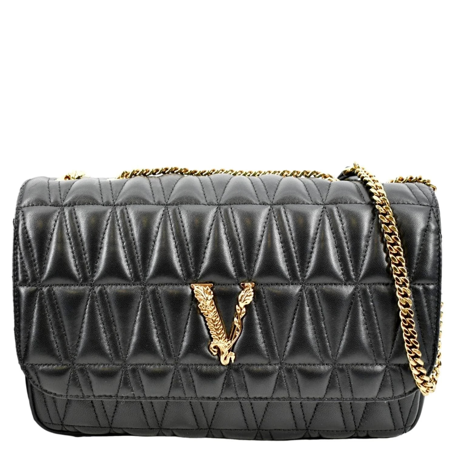 Versace — Versace Virtus Flap — Handbag — resale