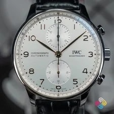 IWC — 2024 IWC Portugieser Chronograph 41mm White Dial IW371604 — Watch — resale