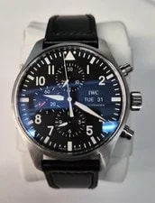 IWC — IWC Pilot's Chronograph 41mm Black IW377709 — Watch — resale