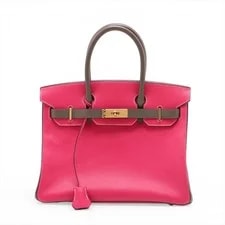 Hermès — Hermès Birkin 30 le Tournay Tyrian X Ethane Metal Fittings — Handbag — resale