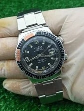 Breitling — Vtg Sicura Breitling Super Waterproof 400 Vacuum Tested 23J Diver 70 — Watch — resale