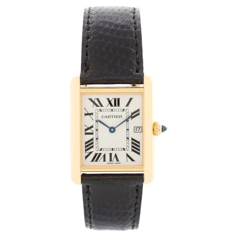 Cartier — Cartier Tank Louis 18K Yellow Gold W1529756 2441 — Watch — resale