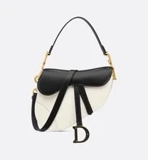 Dior — Dior Christian Saddle Latte and Supple — Handbag — resale