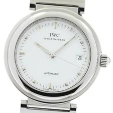 IWC — IWC Da Vinci SL IW352801 White Automatic SS Schaffhausen Date — Watch — resale