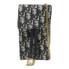 Dior — Christian Dior CD GHW Saddle Chain Phone — Handbag — resale