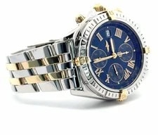 Breitling — Breitling Chronomat Crosswind Chronograph 18K Yellow Gold / Steel — Watch — resale