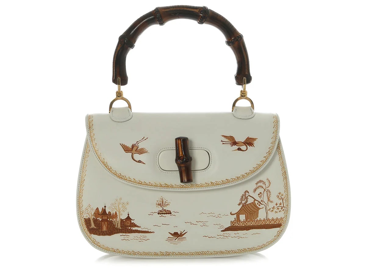 Gucci — Gucci Custom Medium 1947 Bamboo Top Handle — Handbag — resale
