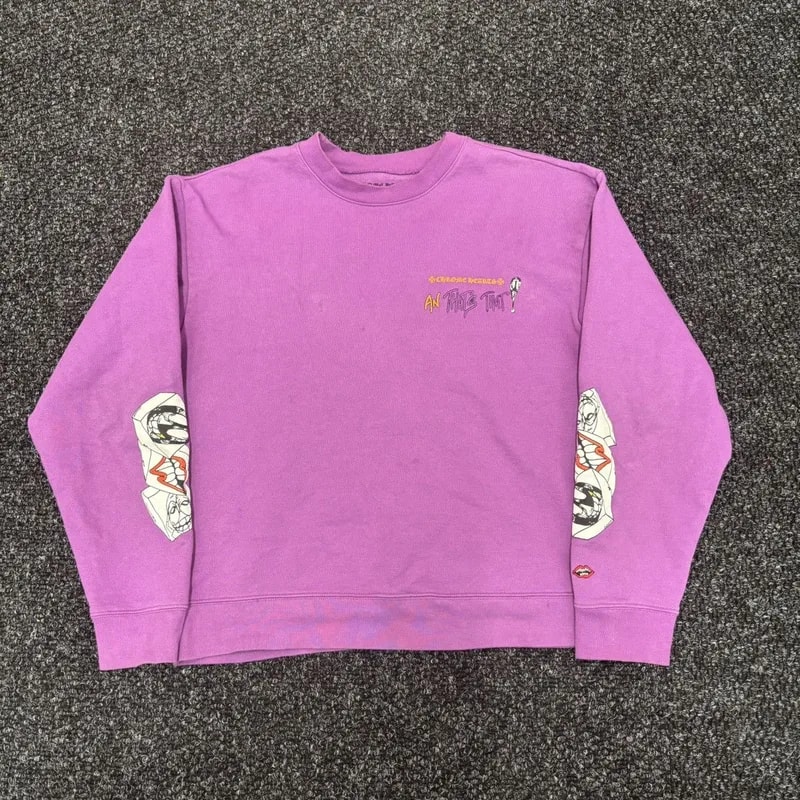 Chrome Hearts — Hearts Matty Boy ‘I Want More Not Less’ Crewneck — streetwear — resale