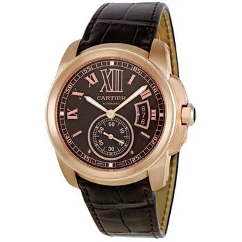 Cartier — Calibre de Cartier Automatic 18kt Rose Gold W7100007 — Watch — resale