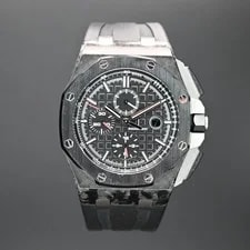 Audemars Piguet — Audemars Piguet Royal Oak Offshore 26400AU 44mm Black Dial Rubber Strap — Watch — resale