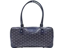 Goyard — Goyard Saint Martin Herringbone , Hardware — Handbag — resale