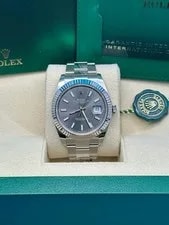 Rolex — Rolex Datejust 126334 Oyster Bracelet Rhodium Dial 2026 — Watch — resale