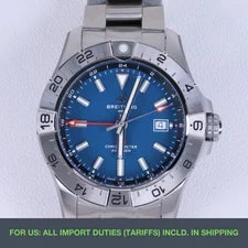 Breitling — Breitling Avenger Automatic GMT 44 A32320101C1A1 44mm Blue Dial No.69665 — Watch — resale