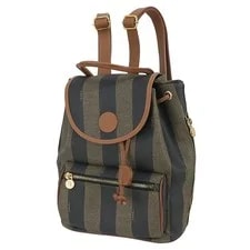 Fendi — Fendi Backpack Pequin Stripe — Handbag — resale