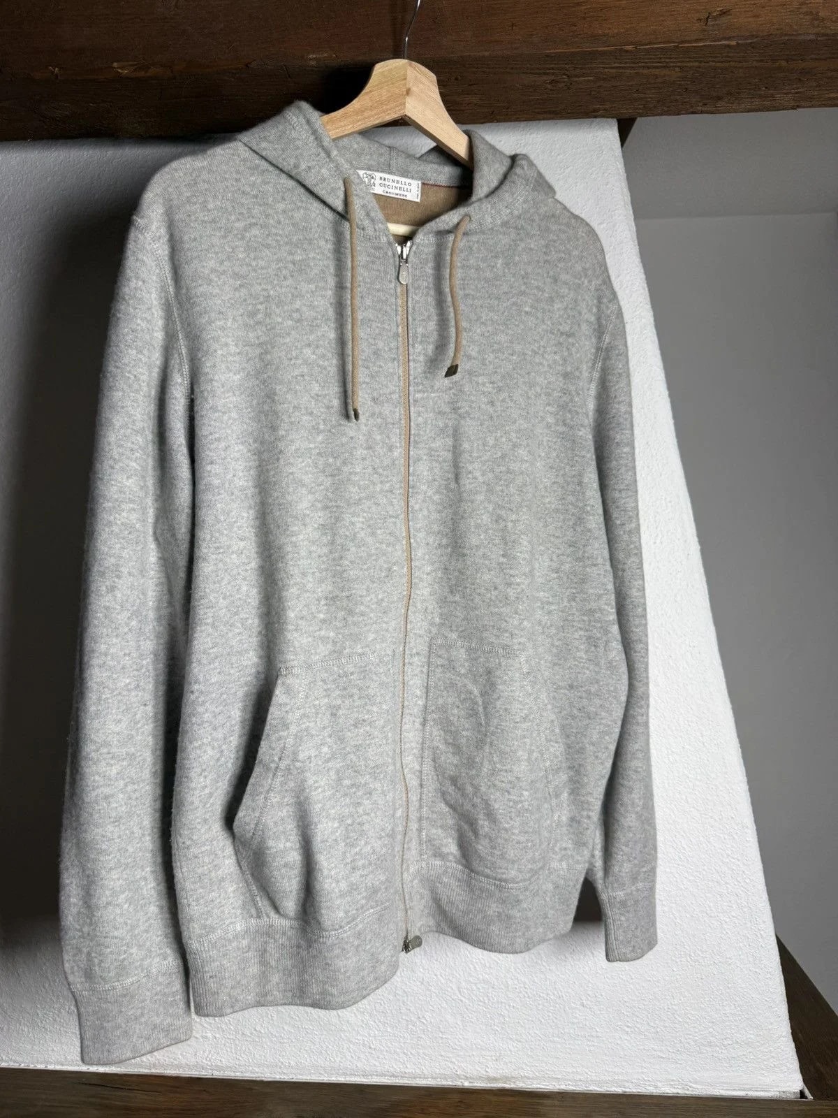 Brunello Cucinelli — Brunello Cucinelli Zip Hoodie Italy — streetwear — resale