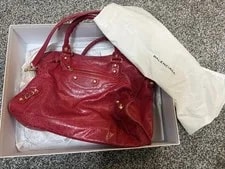 Balenciaga — Balenciaga Motorcycle City With Original Box Dust — Handbag — resale