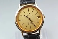 Omega — 【 Exc+5 】 Omega de Ville Cal.1332 Quartz Push Crown Gold 33mm Japan — Watch — resale