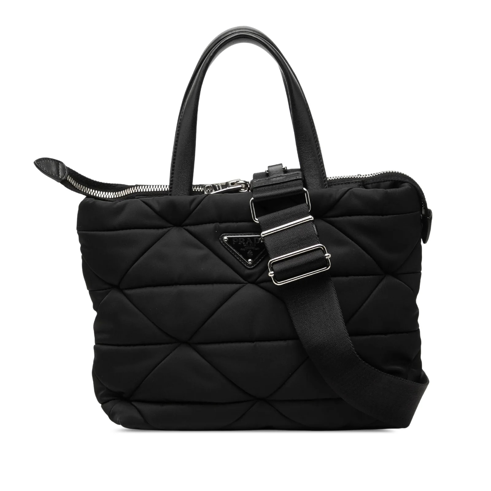 Prada — Small Padded Re — Handbag — resale