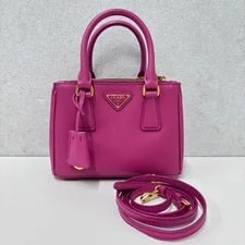 Prada — Auth Prada Mini Galleria Double Zip — Handbag — resale