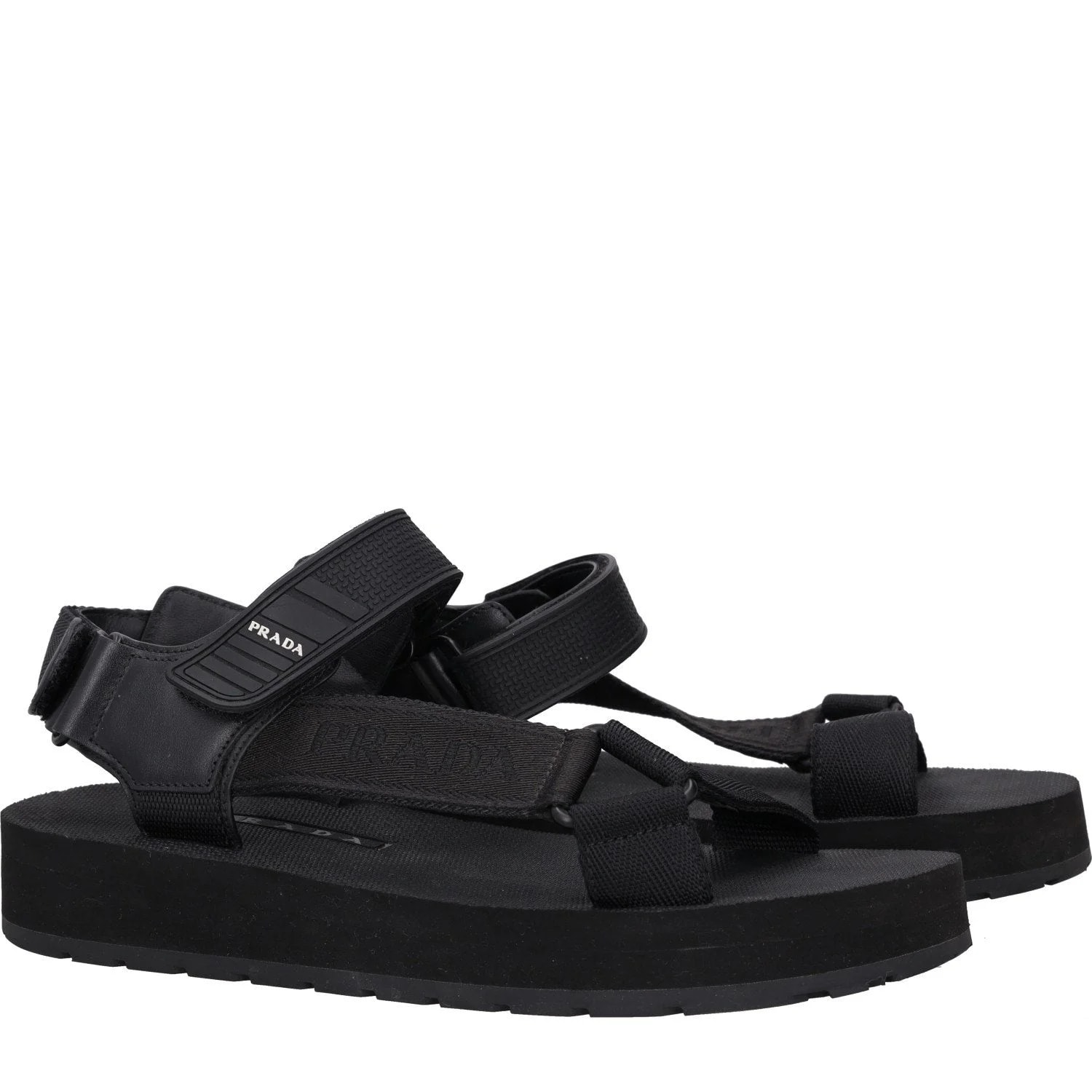 Prada — Prada Logo-Print — Designer Shoe — resale