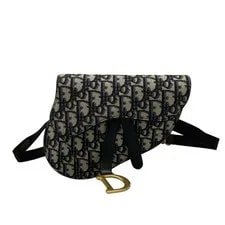 Dior — Christian Dior Saddle Trotter Dark / Waist Auth — Handbag — resale