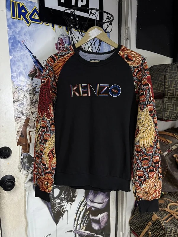 Kenzo — Kenzo Paris Crewneck Animal Knitted Sweater ’S — streetwear — resale