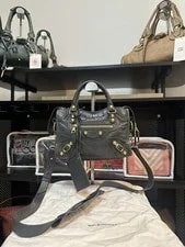 Balenciaga — Balenciaga Dark Edge Mini City — Handbag — resale