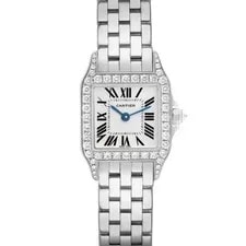 Cartier — Cartier Santos Demoiselle White Gold Diamond WF9005Y8 — Watch — resale
