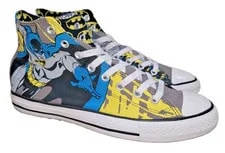 Converse — Converse Chuck Taylor All Star High Top ’s Size 10 DC Comics Batman Shoes — Sneaker — resale