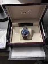 IWC — IWC Pilot's Black With Brown Strap - IW325311 — Watch — resale
