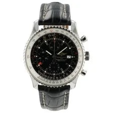 Breitling — Breitling Navitimer Black Dial Stainless Steel 46mm Automatic ’s A24322 — Watch — resale