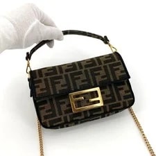 Fendi — Fendi Juka Baguette Mini Crossbody 156353216 — Handbag — resale