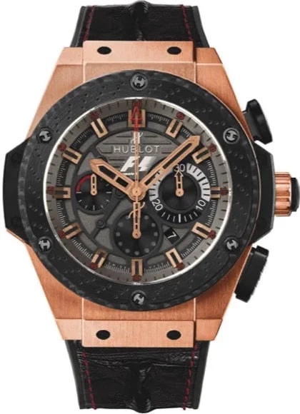 Worldofluxuryus — Hublot King Power F1 Great Britain 18K Rose Gold & Ceramic — Watch — resale