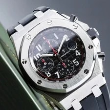 Audemars Piguet — Audemars Piguet Royal Oak Offshore “Vampire” 42mm Ceramic Bezel 26470ST — Watch — resale