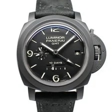 Panerai — Panerai Luminor PAM00335 44mm CE Black Dial Automatic GMT 1950 #UW207 — Watch — resale