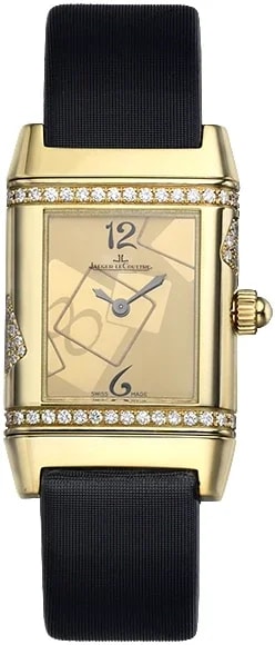Jaeger-LeCoultre Reverso Florale Joaillerie 18K Yellow Gold & Diamonds Lady's