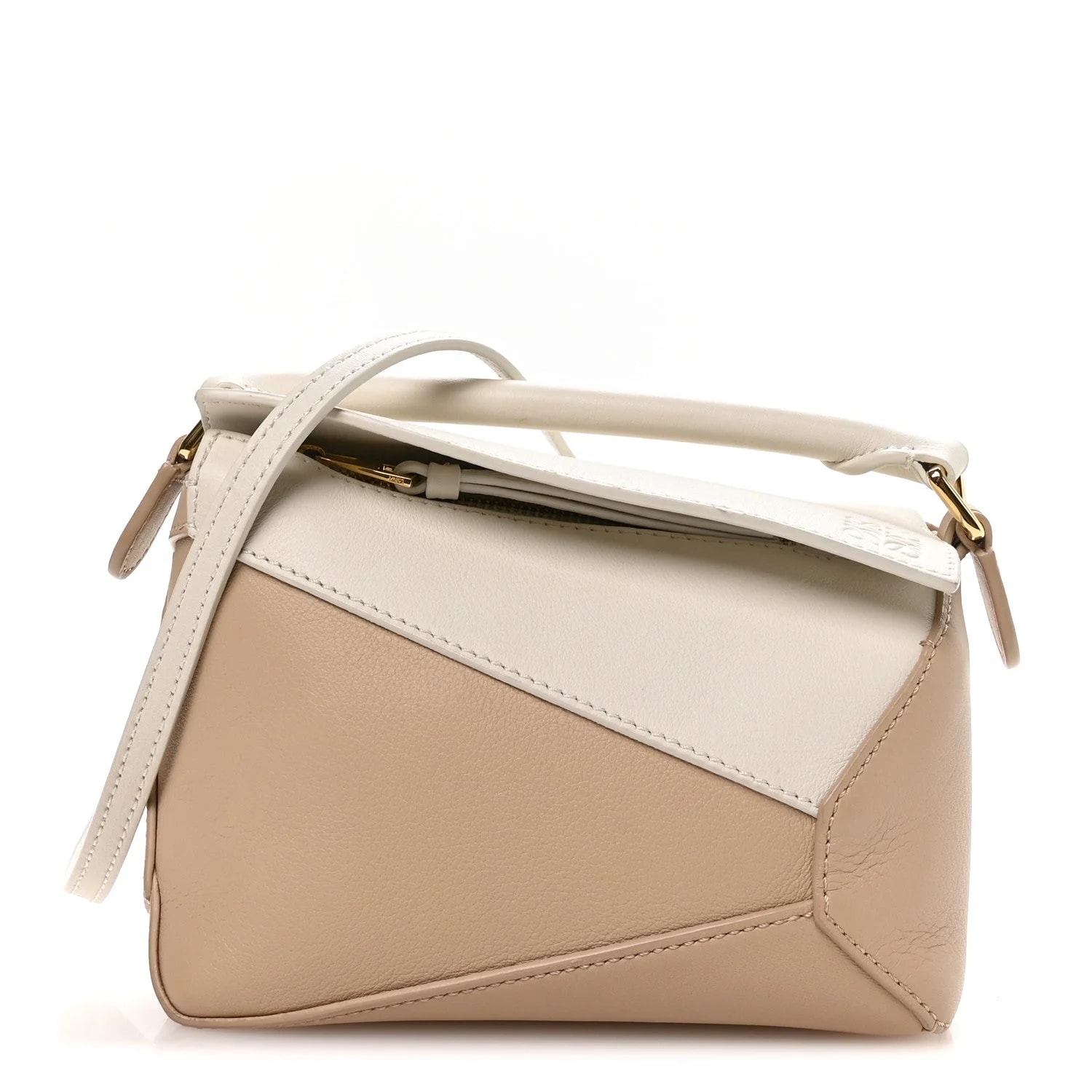 Loewe — Mini Puzzle Edge Soft Paper Craft — Handbag — resale