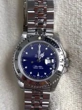 Tudor — Tudor Mini Sub Blue Dial Auto 32mm Wrist 17.7cm/6.97in Working Japan — Watch — resale