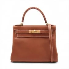 Hermès — Hermès Kelly 28 le Tournay Faubourg Fauve Metal Fittings K: 2025 — Handbag — resale
