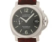 Panerai — Panerai Luminor Marina PAM00048 / OP6690 Stainless Steel / Leather 40mm #DW1031 — Watch — resale